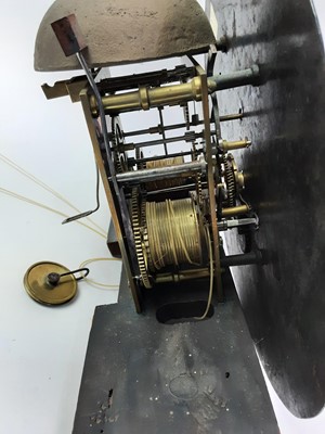 Lot 1030 - VICTORIAN MAHOGANY DRUMHEAD LONGCASE CLOCK