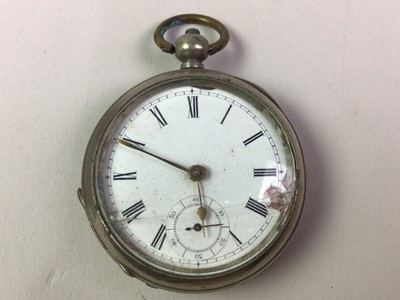 Lot 113 - TWO SILVER WATCHES
