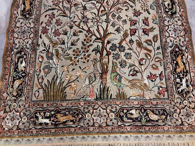 Lot 966 - SILK TREE OF LIFE RUG