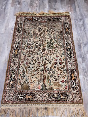 Lot 966 - SILK TREE OF LIFE RUG