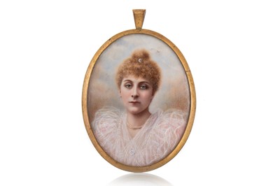 Lot 1411 - PORTRAIT MINIATURE