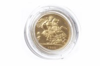 Lot 510 - GOLD PROOF SOVEREIGN DATED 1980 in capsule, in...
