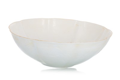 Lot 1262 - CHINESE BLANC DE CHINE BOWL