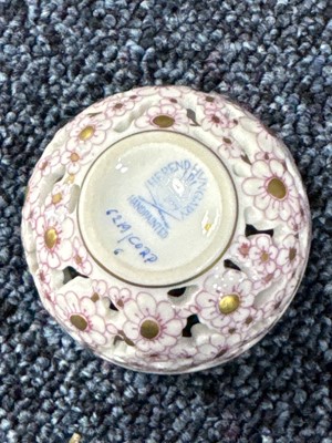 Lot 1419 - HEREND GROUP OF TWO RABBITS AND OTHERS