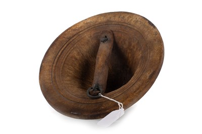 Lot 410 - OMANI TRIBAL PARRYING SHIELD OR BUCKLER SHIELD