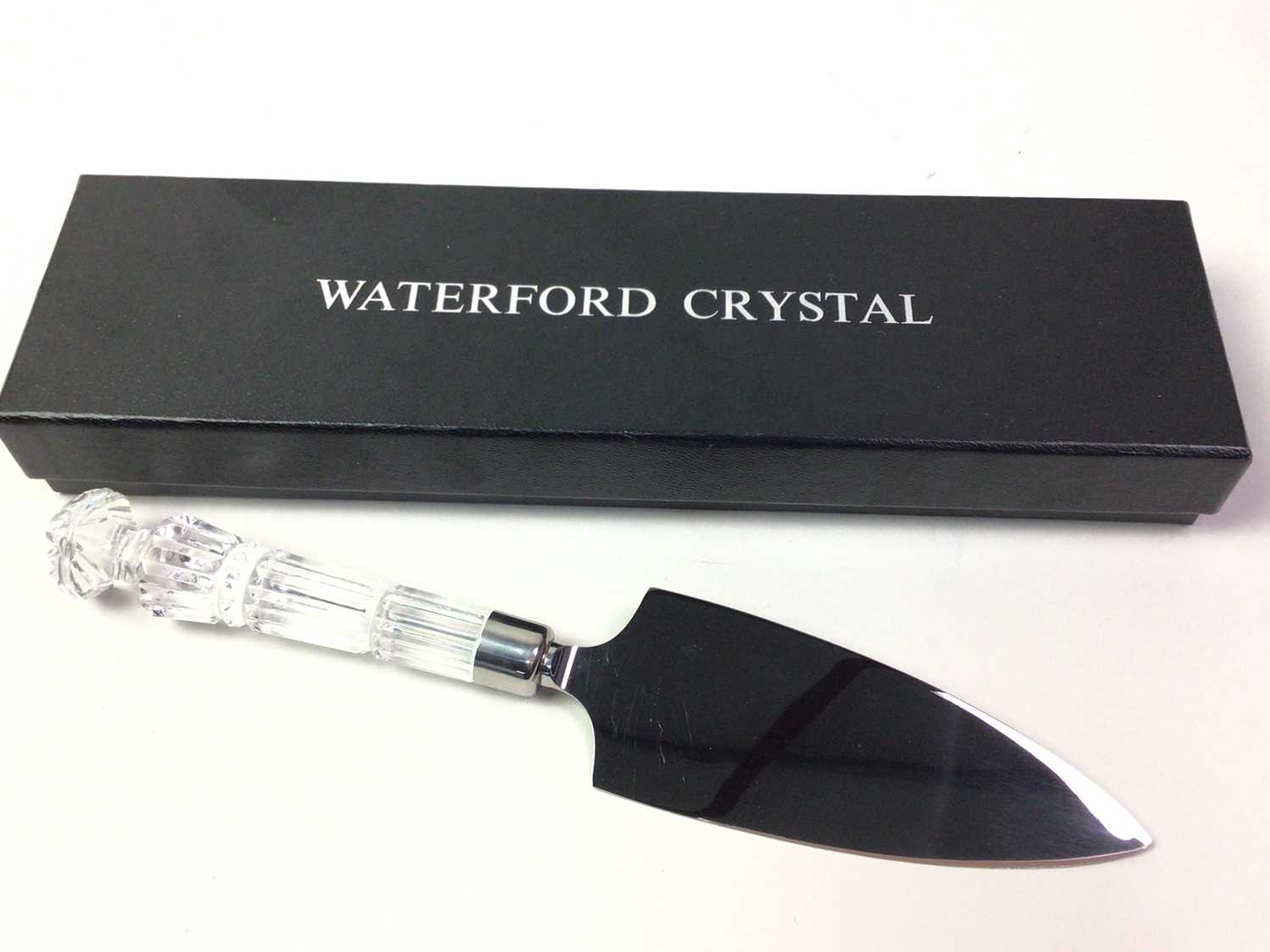 Lot 365 - WATERFORD CRYSTAL CAKE SLICE