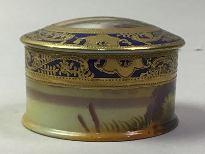 Lot 323 - GROUP OF OLDMILL PORCELAIN TRINKET BOXES