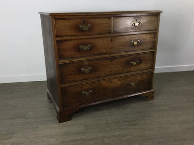 Lot 373 - MAHOGANY CHEST OF DRAWERS