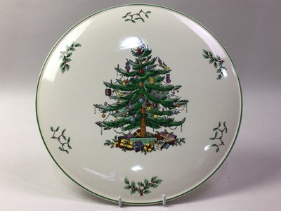 Lot 438 - SPODE CHRISTMAS TREE PLATE