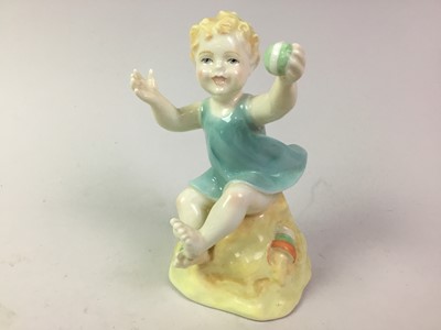 Lot 436 - ROYAL WORCESTER FIGURE
