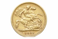 Lot 567 - GOLD HALF SOVEREIGN DATED 1895