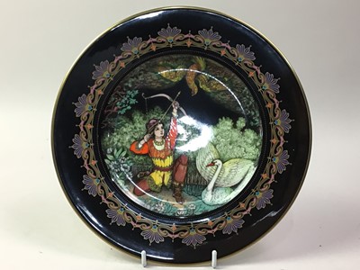 Lot 440 - SET OF SEVEN HEINRICH VILLEROY & BOCH PLATES