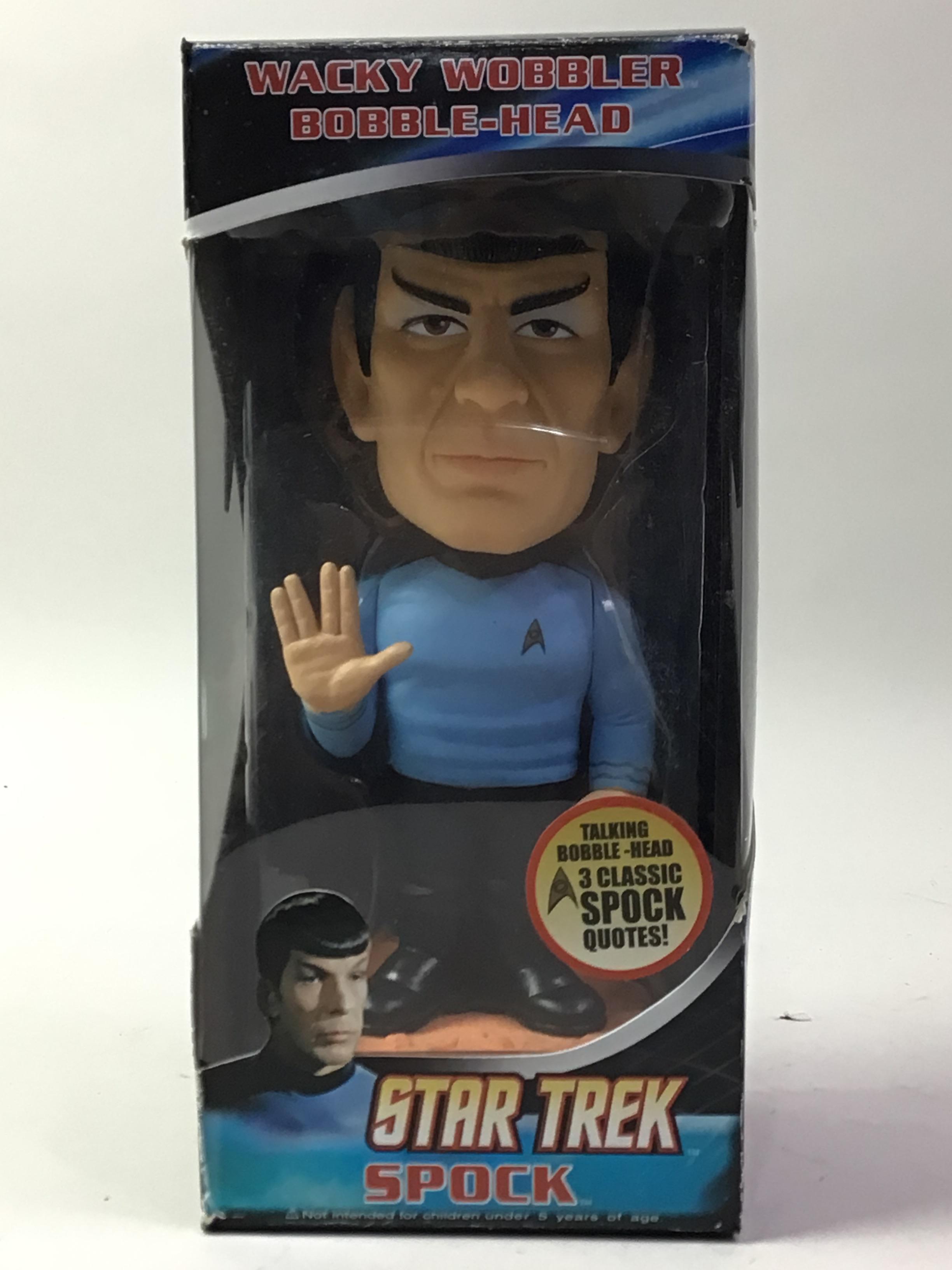 Présentateur Vedette Wacky Wobbler Bobble Head électronique Talking Ro