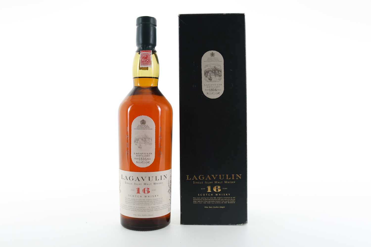 Lot 9 - LAGAVULIN 16 YEAR OLD WHITE HORSE