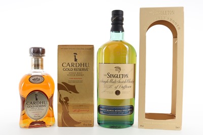 Lot 22 - SINGLETON OF DUFFTOWN 12 YEAR OLD AND CARDHU GOLD RESERVE