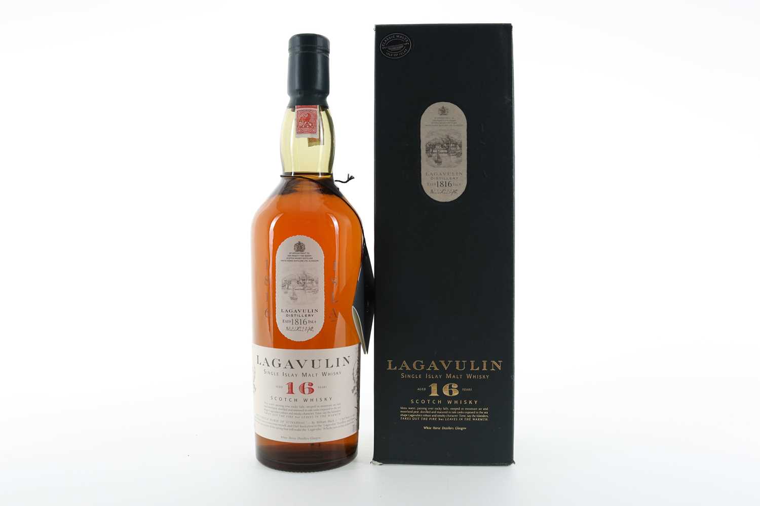 Lot 30 - LAGAVULIN 16 YEAR OLD WHITE HORSE