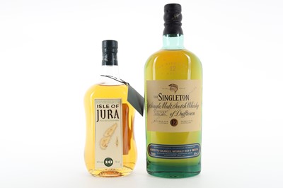 Lot 56 - SINGLETON OF DUFFTOWN 12 YEAR OLD AND JURA 10 YEAR OLD
