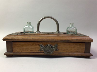 Lot 465 - OAK DESK STAND
