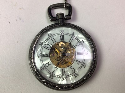 Lot 497 - COLLECTION OF REPRODUCTION POCKET AND FOB WATCHES