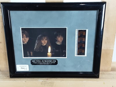 Lot 514 - HARRY POTTER & THE PHILOSPHER'S STONE, LIMITED EDITION FILM CELL