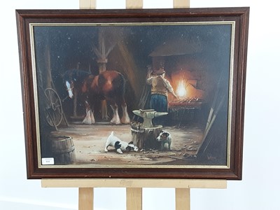 Lot 515 - SHIRE HORSE IN FORGE