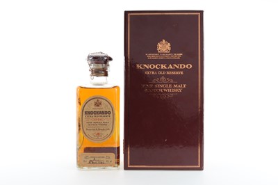 Lot 62 - KNOCKANDO 1965 EXTRA OLD RESERVE 75CL