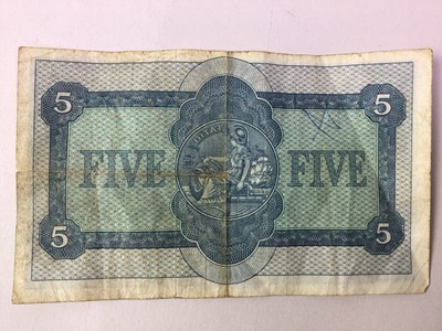 Lot 120 - THE BRITISH LINEN BANK, £5 NOTE