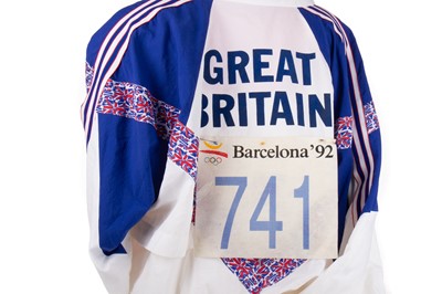 Lot 1728 - TOM MCKEAN OF TEAM GB, GREAT BRITAIN OLYMPIC TRACKSUIT