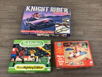 Lot 574 - IDEAL TOYS, KNIGHT RIDER CUTOFF CHALLENGE