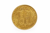 Lot 597 - GOLD HALF SOVEREIGN DATED 1887