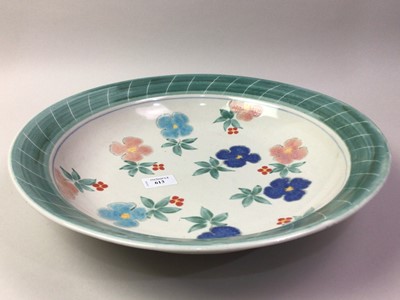 Lot 613 - CRATHES POTTERY CIRCULAR DISH