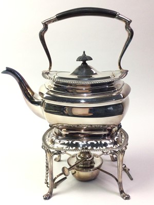 Lot 542 - COLLECTION OF SILVER PLATED ITEMS