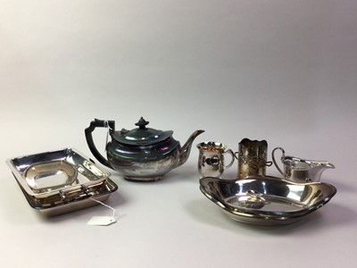 Lot 542 - COLLECTION OF SILVER PLATED ITEMS