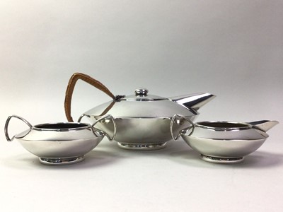 Lot 641 - PLATO, SILVER PLATED TEA SERVICE