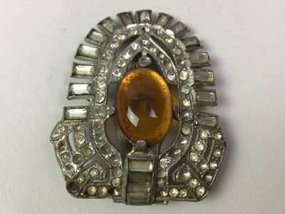 Lot 632 - COLLECTION OF SILVER AND COSTUME JEWELLERY