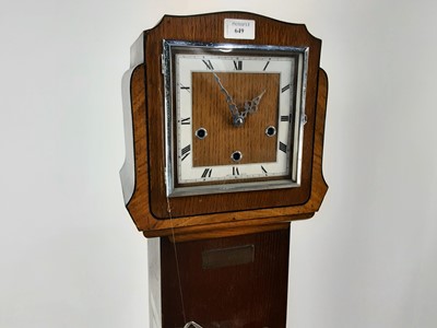 Lot 649 - ENFIELD GRANDMOTHER CLOCK