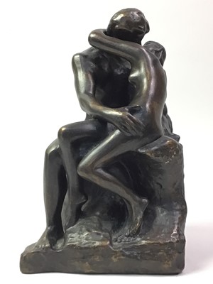 Lot 656 - A. RODIN BRONZE SCULPTURE