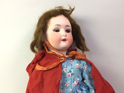 Lot 663 - SIMON AND HALBIG BISQUE HEAD DOLL