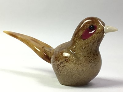 Lot 674 - LANGHAM GLASS BIRD