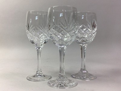 Lot 678 - GROUP OF WINE, CHAMPAGNE, SHERRY AND OTHER GLASSWARE