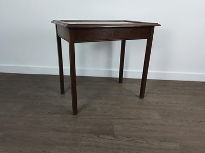 Lot 683 - OAK BIJOUTERIE TABLE