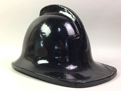 Lot 416 - CROMWELL PROTECTION LEATHER FIRE BRIGADE HELMET