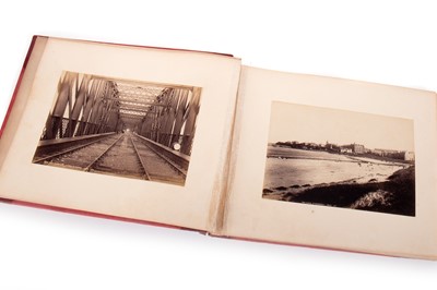 Lot 1562 - ALBUM OF SEPIA PHOTOGRAPHS