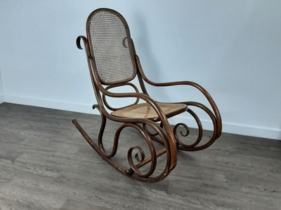 Lot 695 - BENTWOOD ROCKING CHAIR