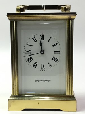 Lot 709 - CARRIAGE CLOCK