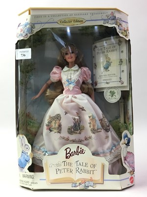 Lot 736 - PETER RABBIT BARBIE
