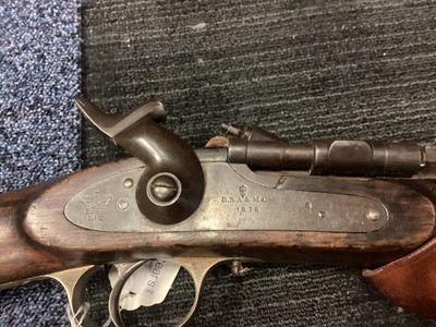 Lot 421 - B.S.A. BREECH-LOADING CARBINE