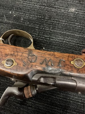 Lot 421 - B.S.A. BREECH-LOADING CARBINE