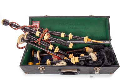 Lot 1048 - R.G. HARDIE OF GLASGOW, SET OF BAGPIPES