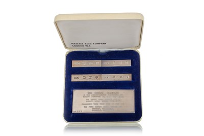 Lot 1291 - THE BRITISH HALLMARK ASSAY OFFICE SPECIMEN SET